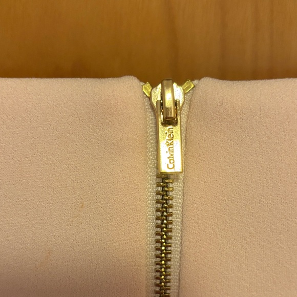 Calvin Klein Blush Long Sleeve Dress - Picture 6 of 7